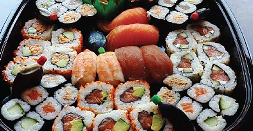Familien-Platte Sushi Mix